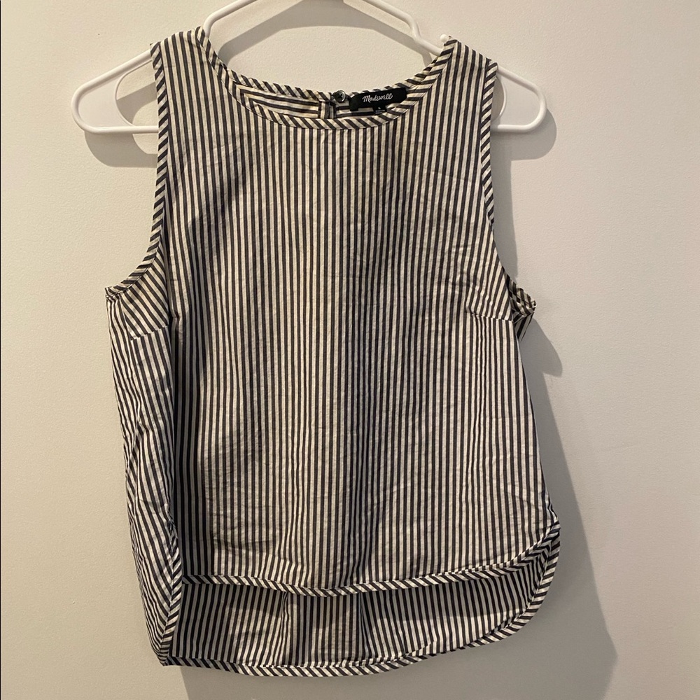 Striped Madewell tank , women’s S